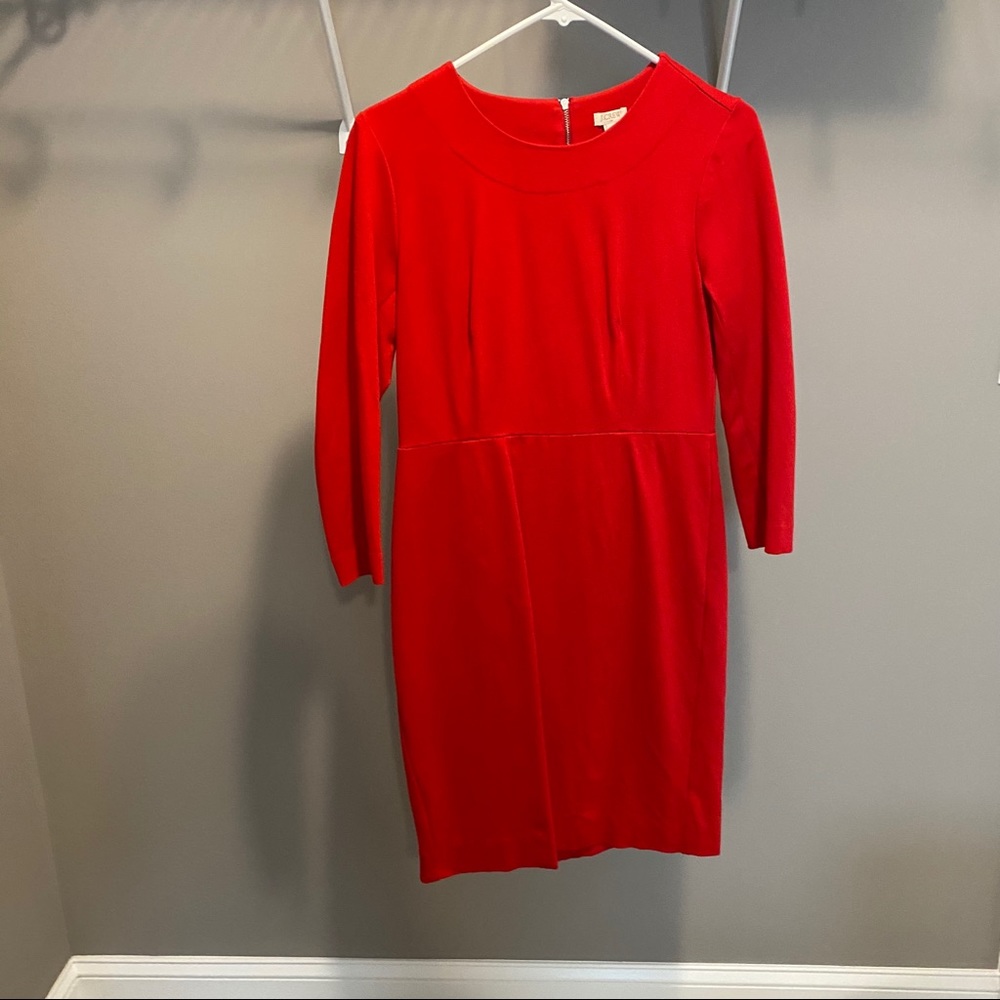Long sleeve j crew dress